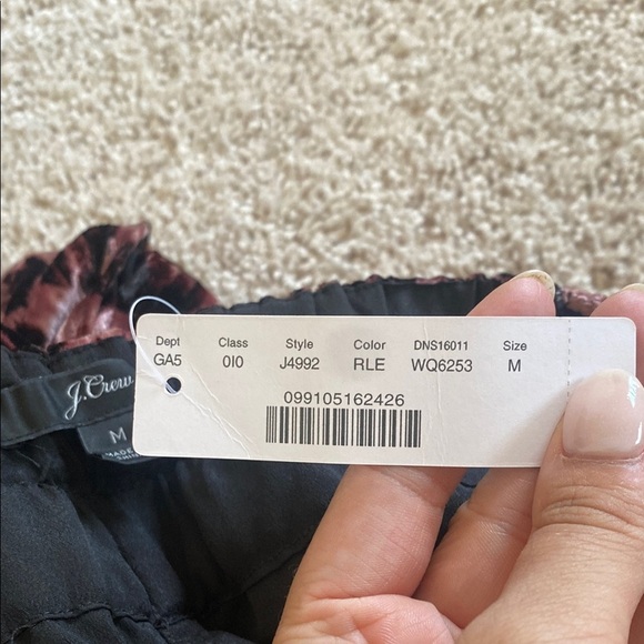 J Crew Velvet Rose Skirt - Picture 3 of 4